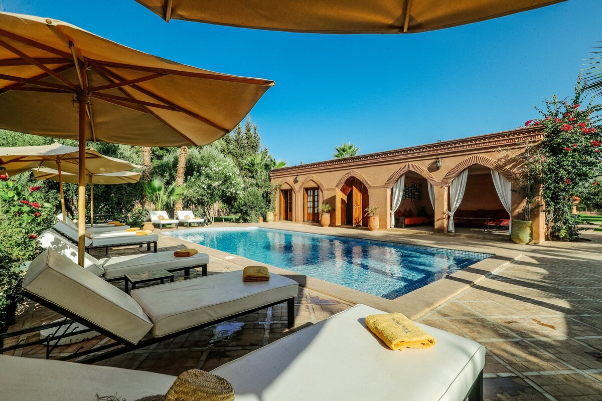 索菲亚别墅（ Villa Sophia Marrakech ） ：非常适合团体入住