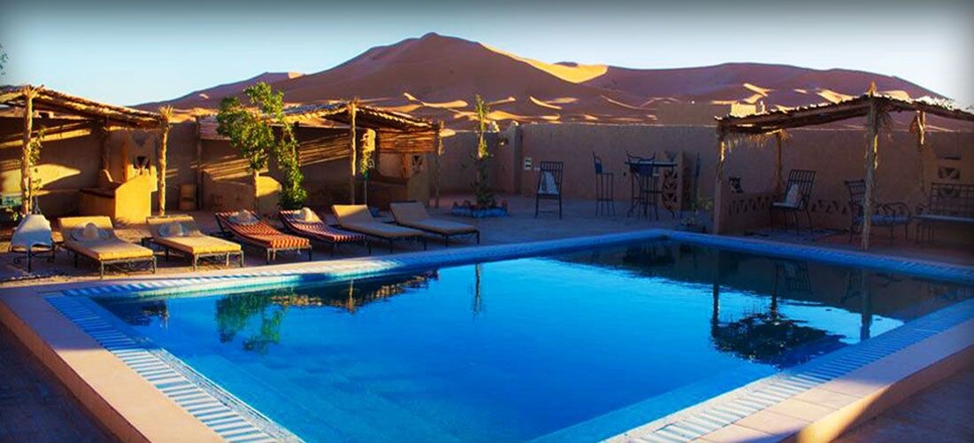 Luxurious Desert Oasis.