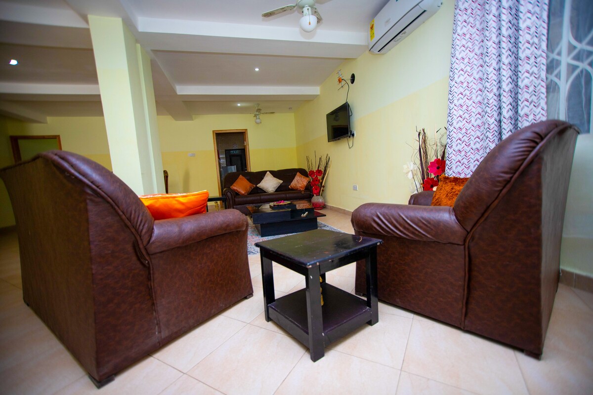 Spacious 3 bedroom Apt@Tesano,15 mins from airport