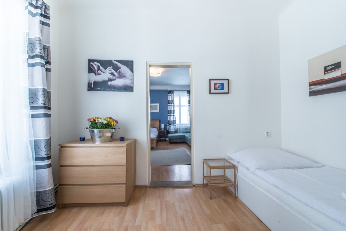 宽敞的3卧室市中心公寓-最佳位置