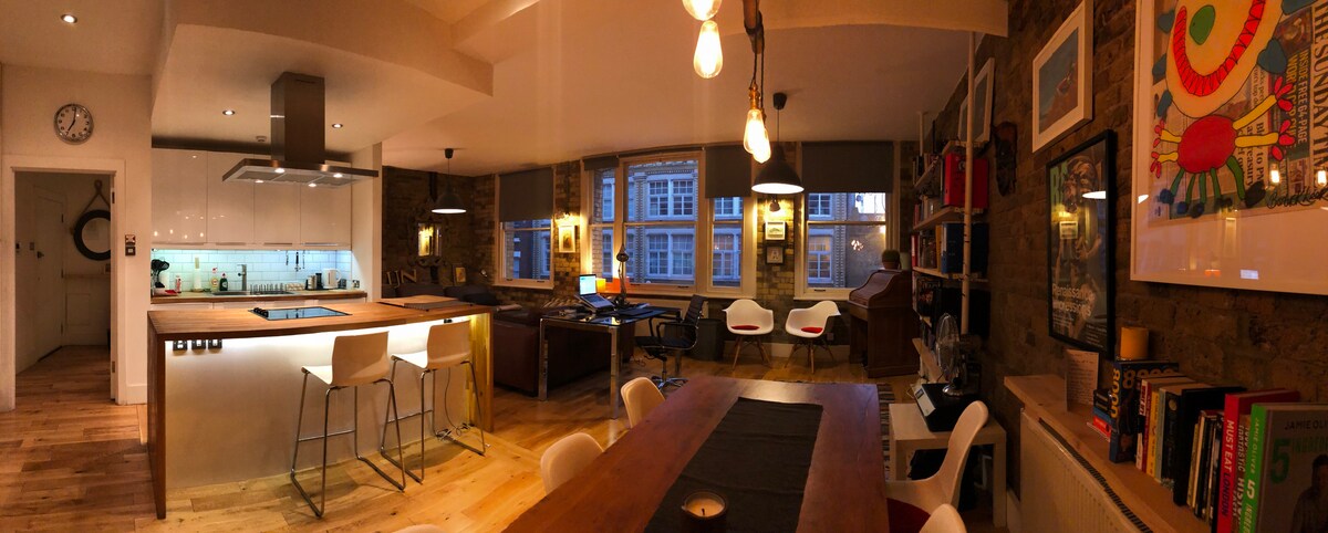 Cool Shoreditch loft ， 5/6人