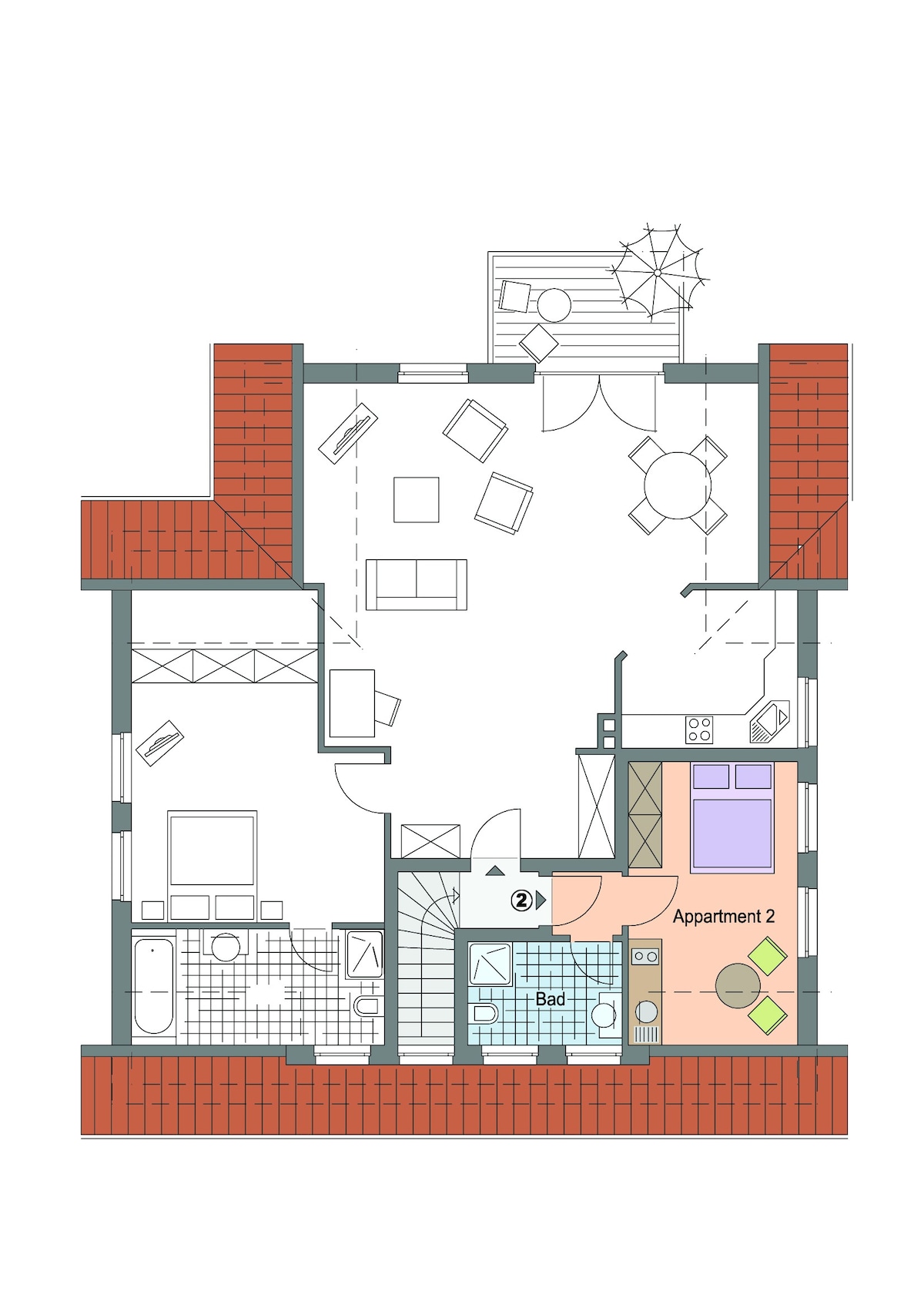 Ferienwohnung am Wyker Stadtwald "klein aber fein"