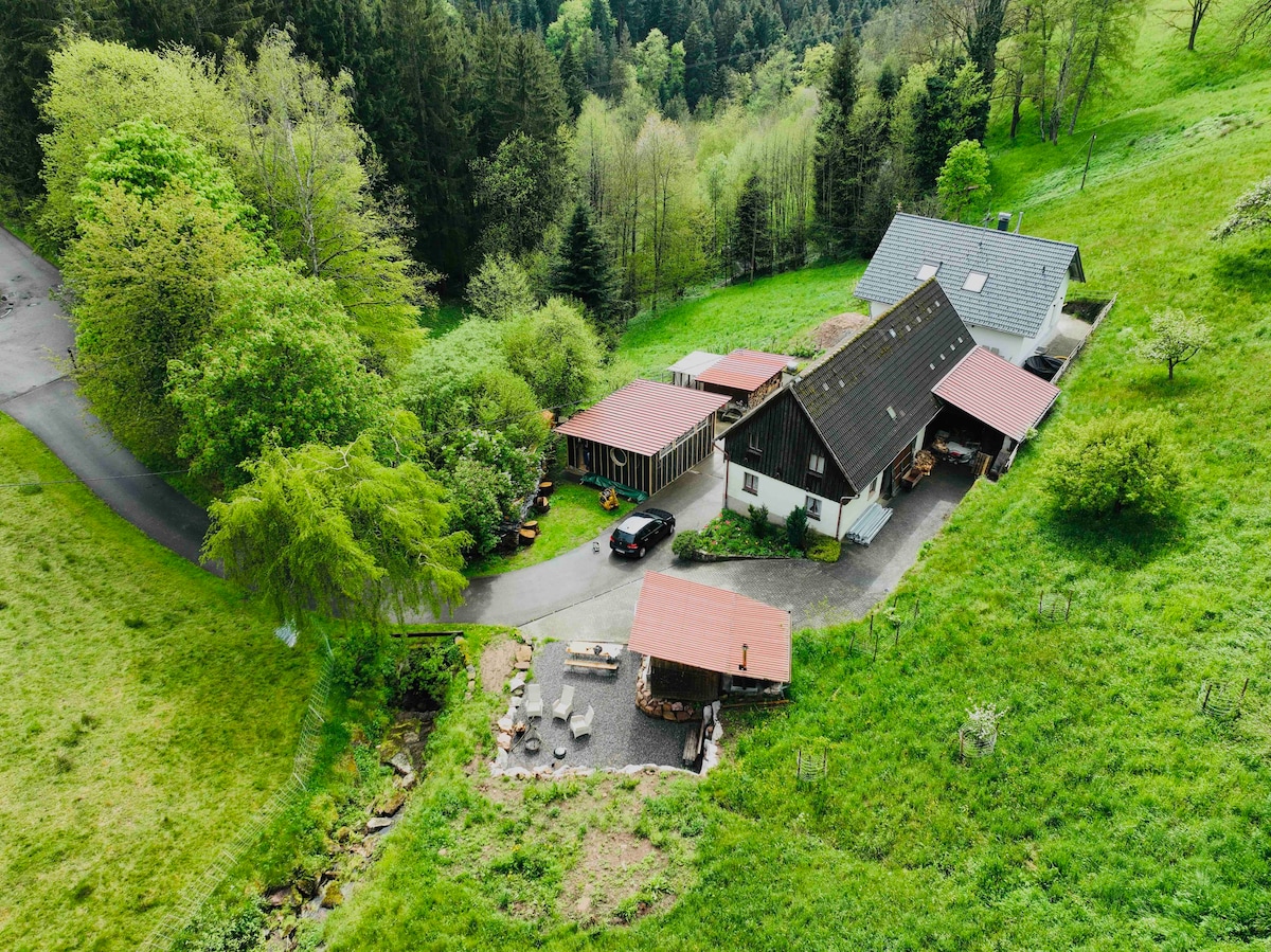 Ganzes Haus im ruhigen Schwarzwaldtal