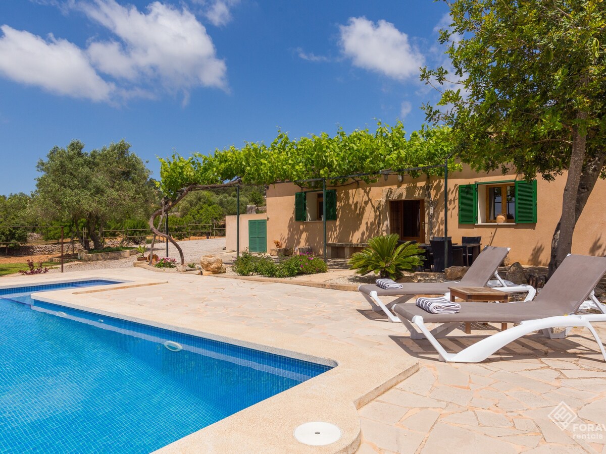 Son Fornes - Finca with pool and garden in Algaida