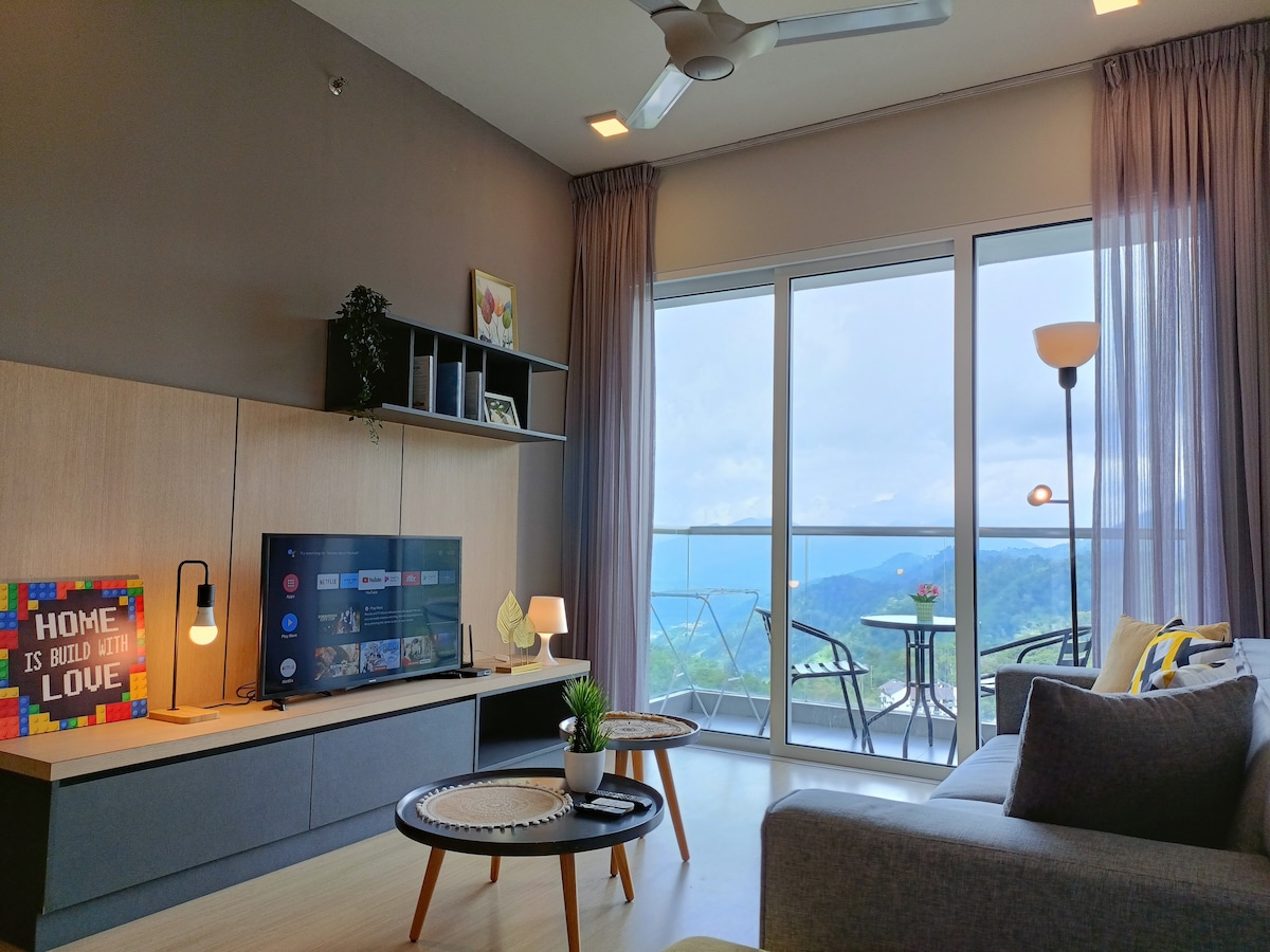 Windmill Genting 2BR1B windy mountain view