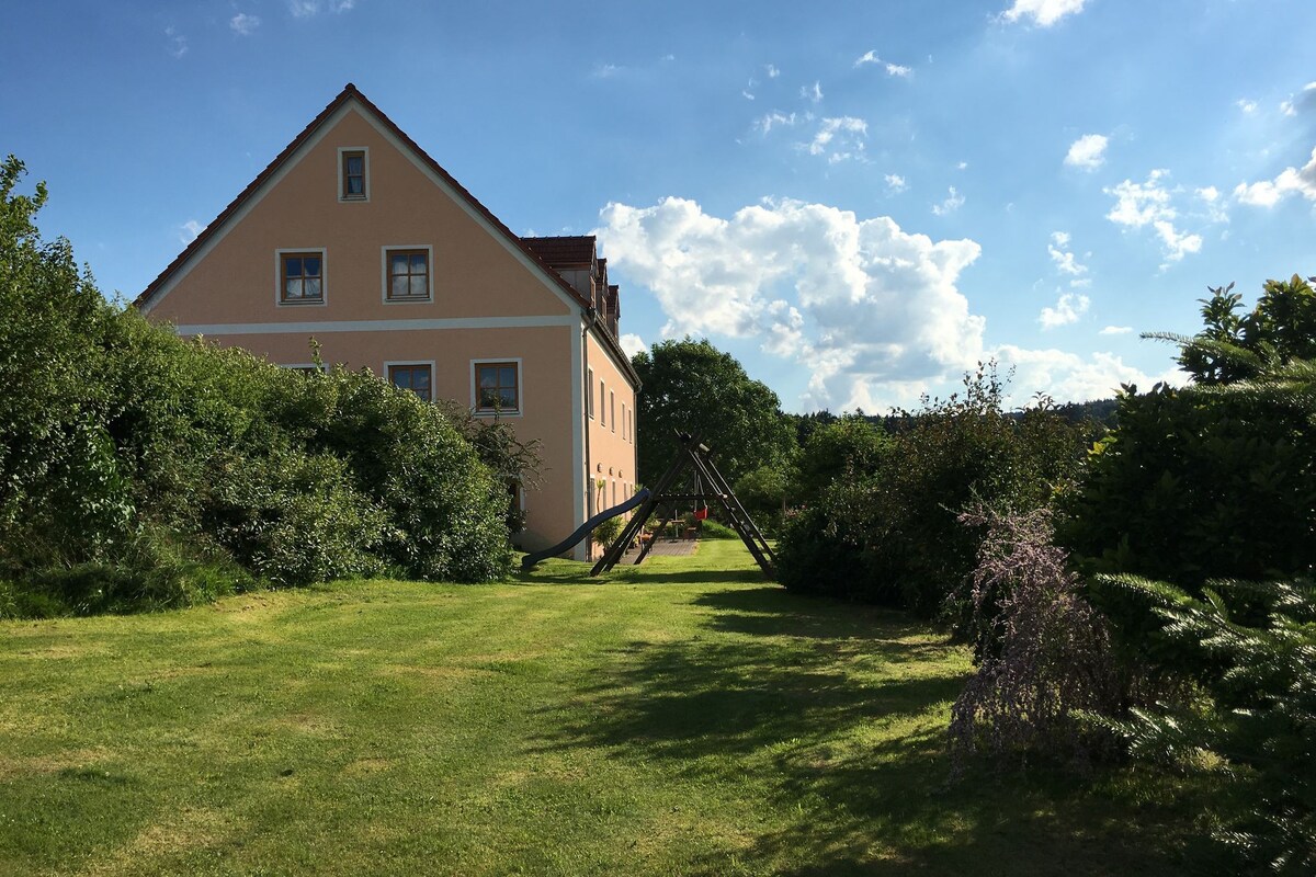 Spacious Apartment in Schönsee with Sauna