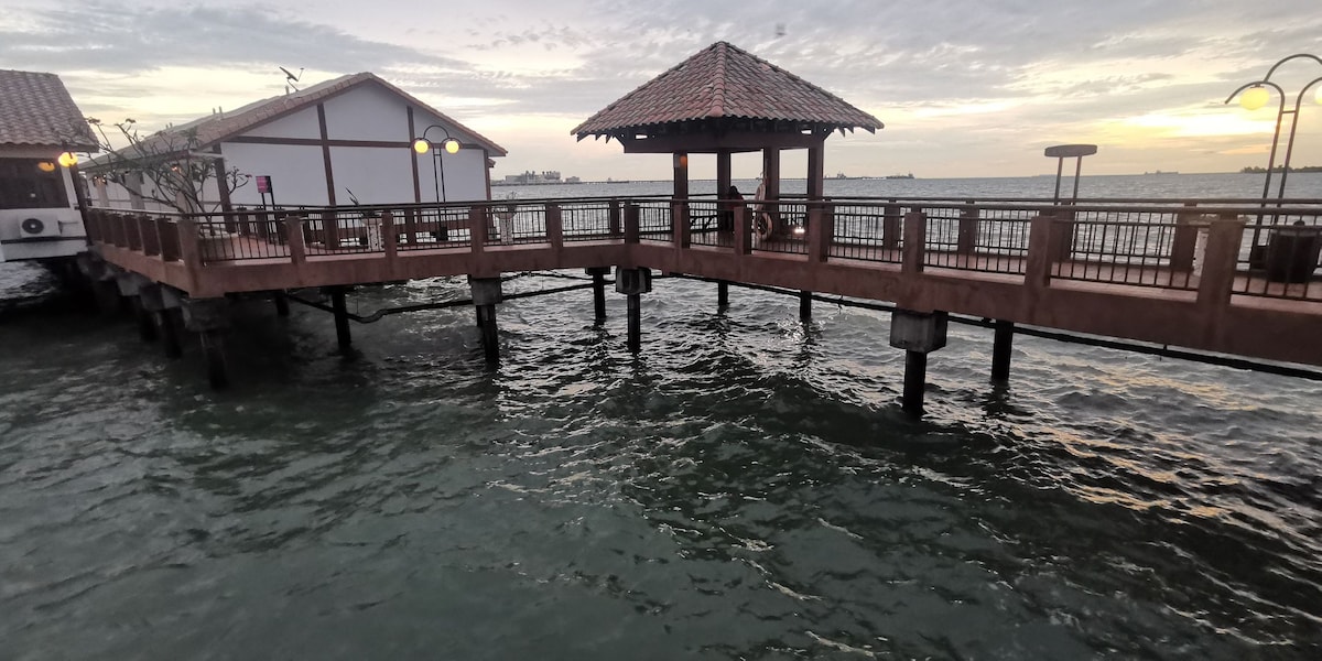 Lexis water chalet[Laut][Nice SeaView][Fishing]