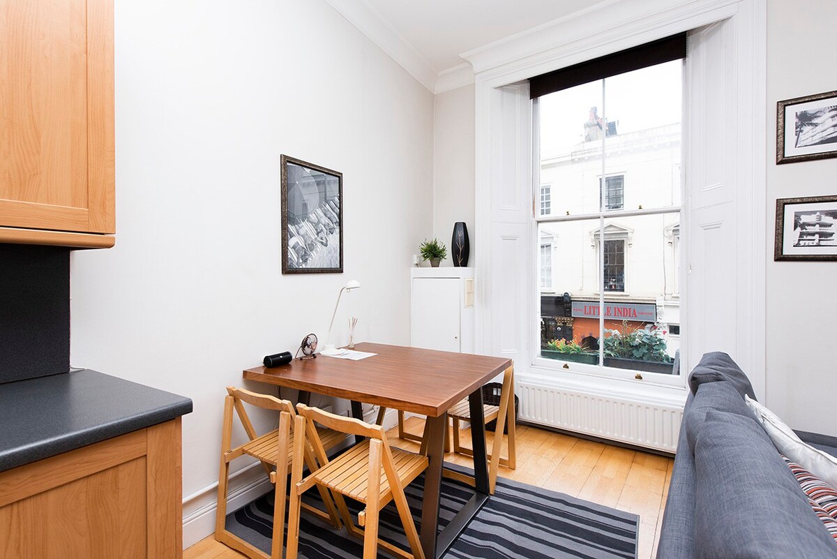 位于南肯辛顿（ South Kensington ）明亮通风良好的单人床公寓！