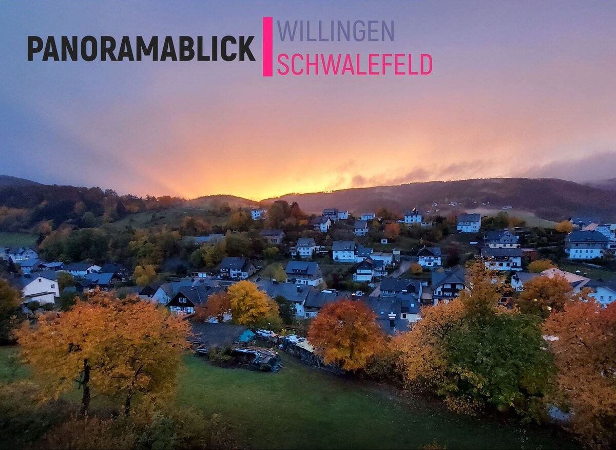 Panoramaview Willingen Schwalefeld