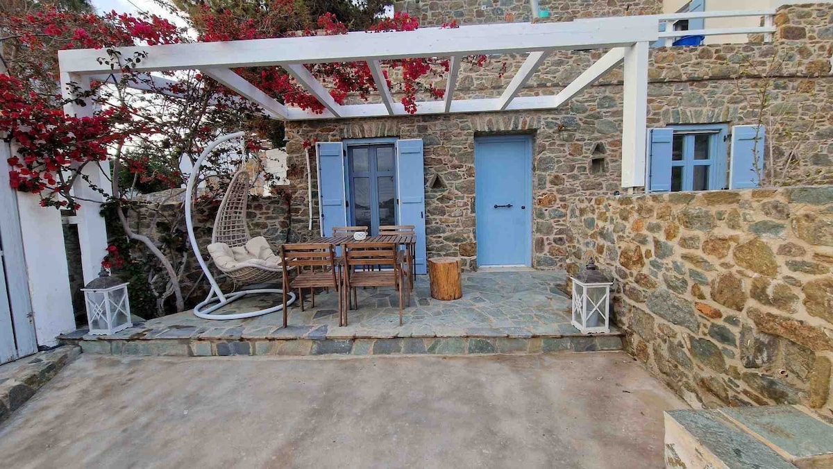 AquaBlu Syros海滨别墅1带泳池