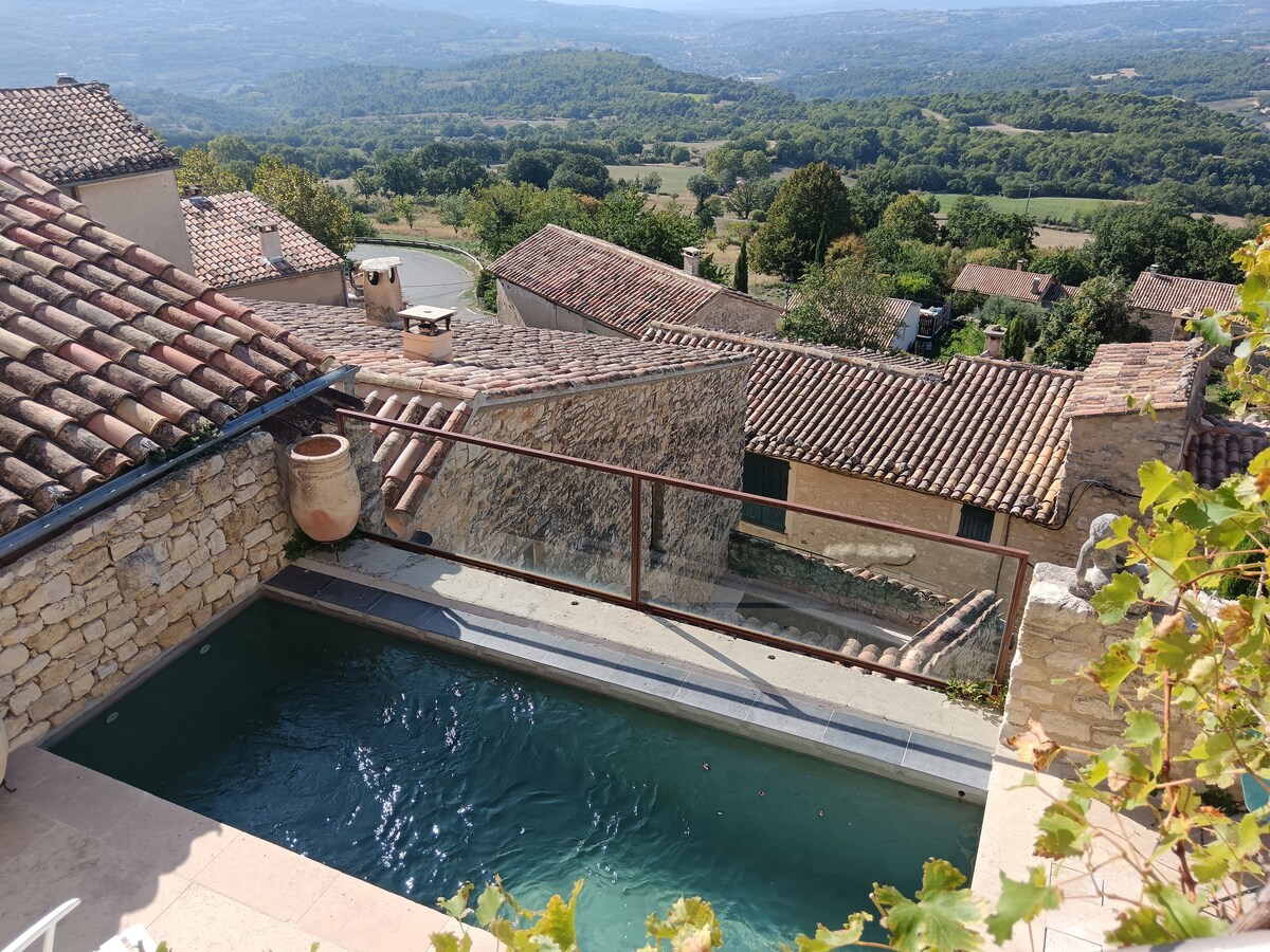 Luberon Maison Olive panoramic pool sauna