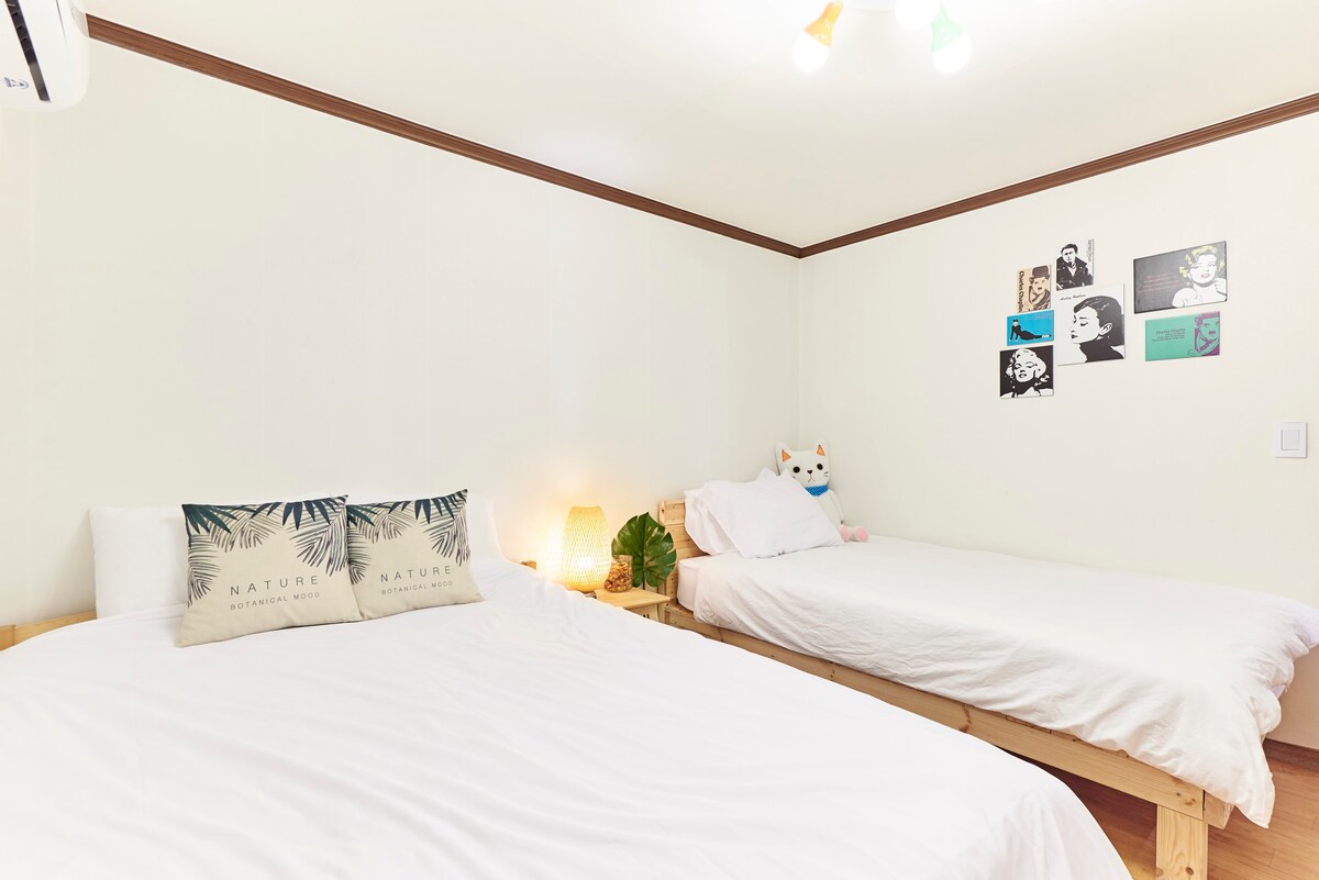 [HBC] 2卧室Nut的房源Haebangchon入口温馨舒适的房源