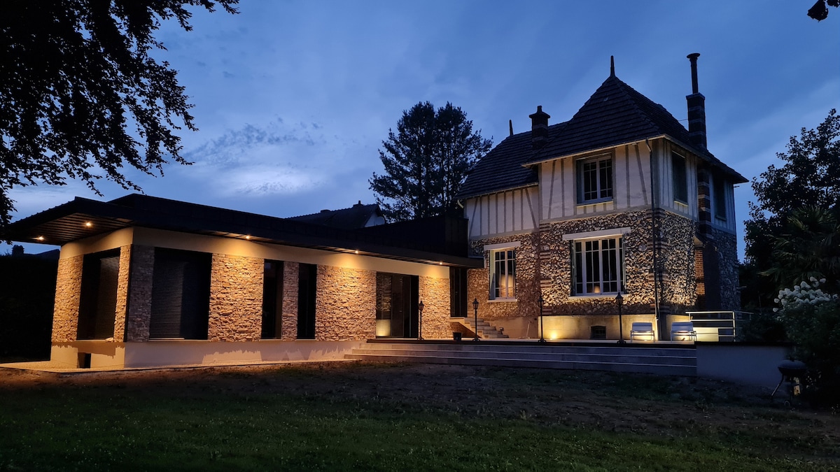 Grande maison avec jardin à proximité de Rouen