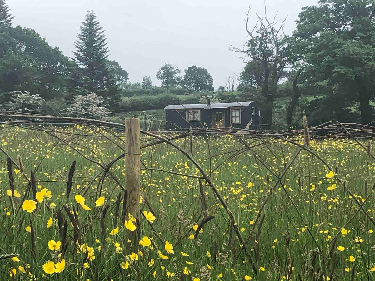 Buttercup 's Shepherd Hut ~隐蔽奢华~热水浴缸