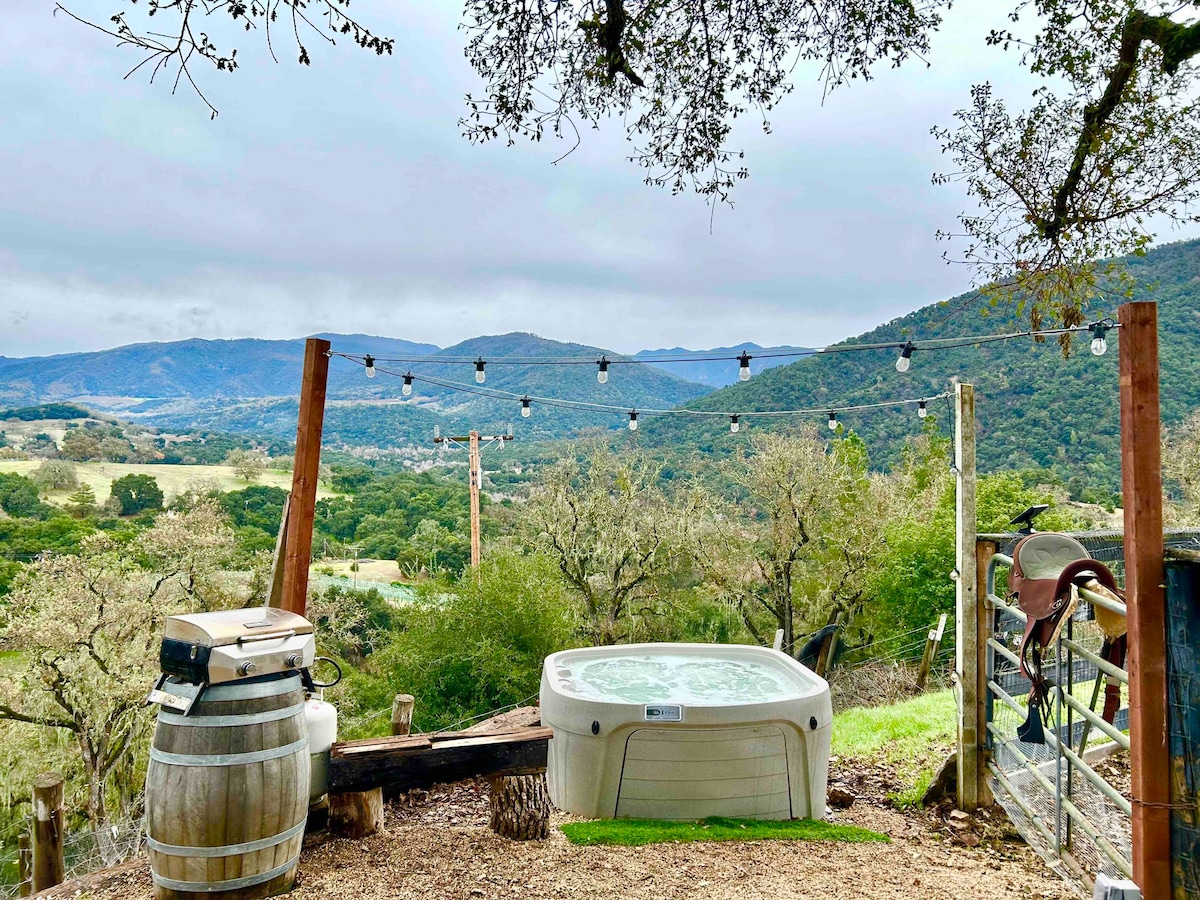 Horse Corral with Stunning Views