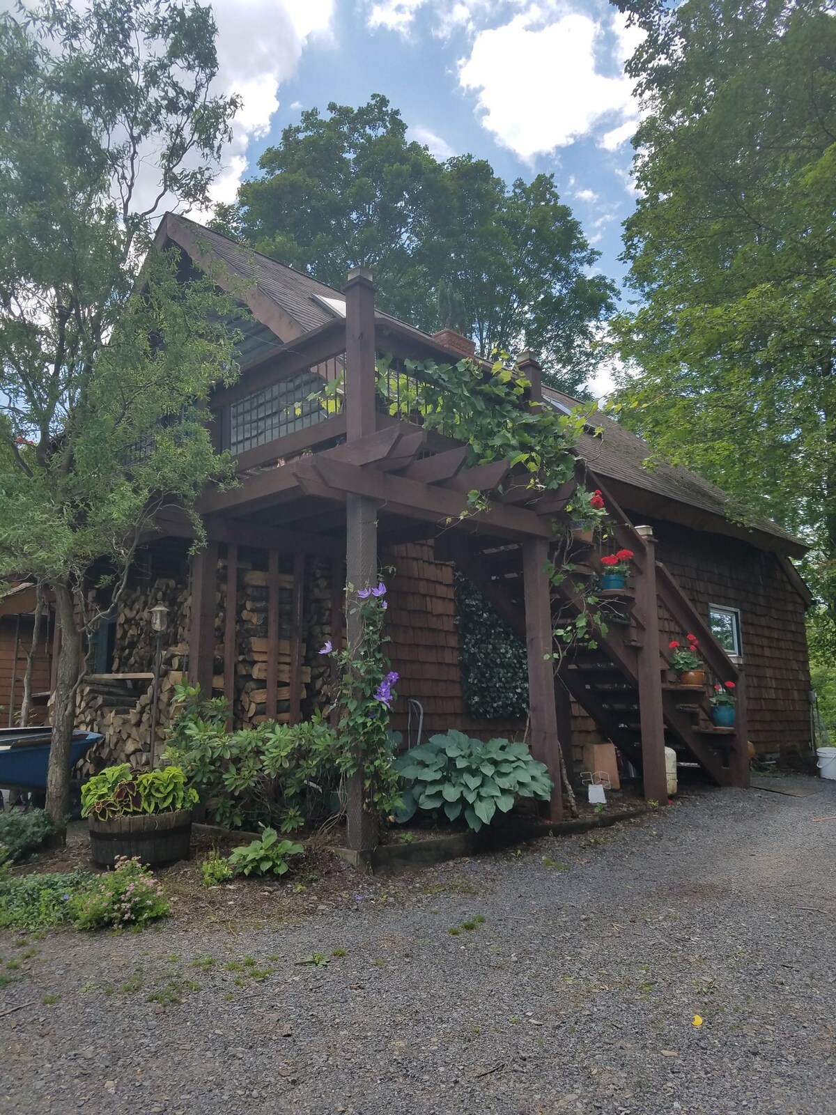 农场住宿Scottland Yard Farm 's Peacock' s Perch