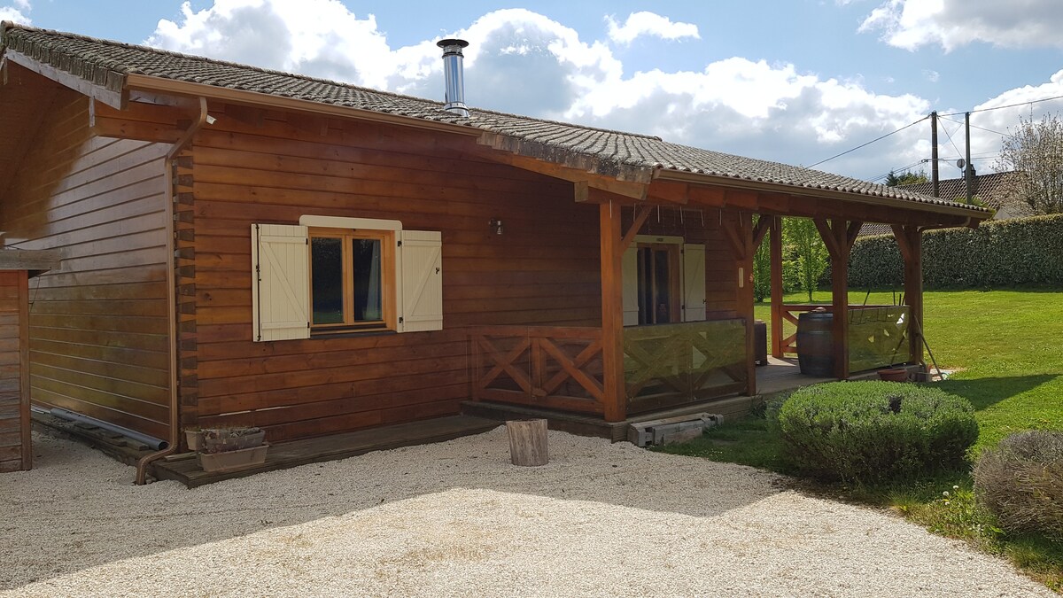 MAISON BOIS MASSIF Bien être en Périgord