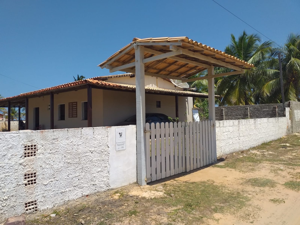 Praia do Abaís大房子，距离海滩100米