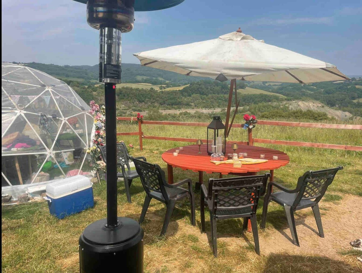 Devon Glamping Skydome