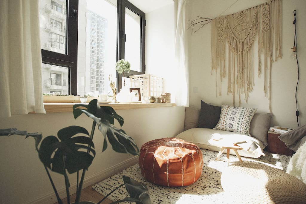 4市中心地铁旁近钟楼 北欧森系自然风温馨文艺小屋,点头像看其他房源