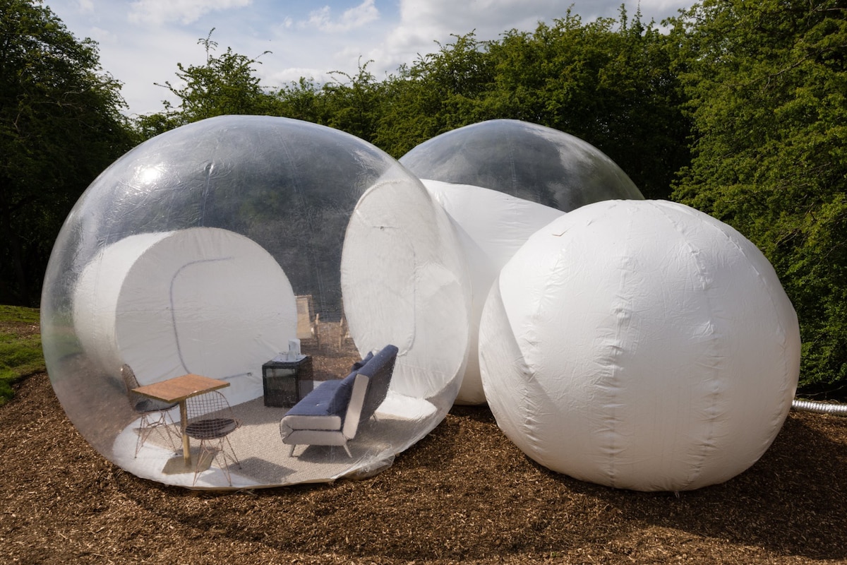 Wooded Bubble tent
