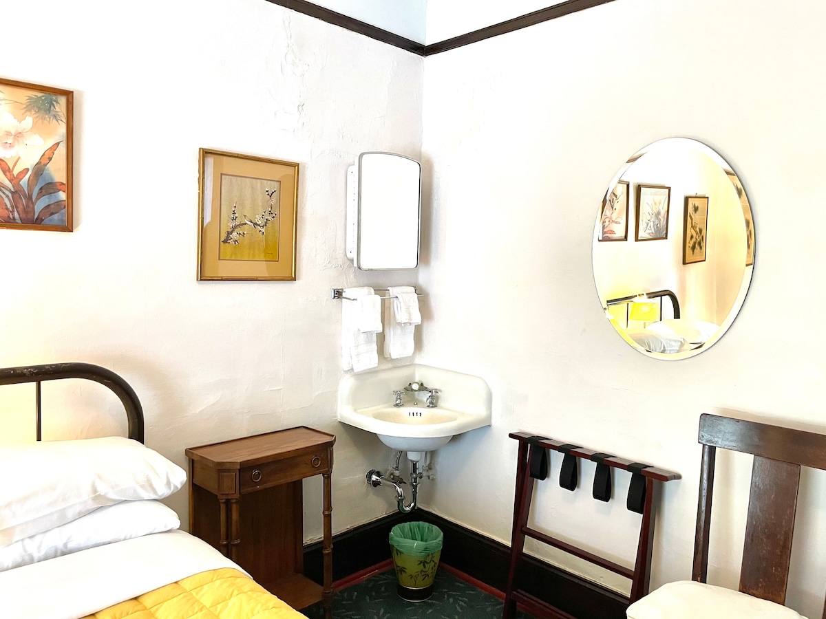 Japantown历史悠久的巴拿马酒店标准房间