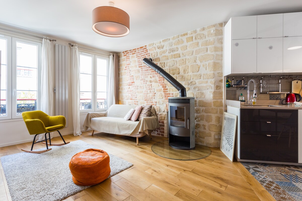 迷人&典型的2卧室公寓在蒙马特-巴黎