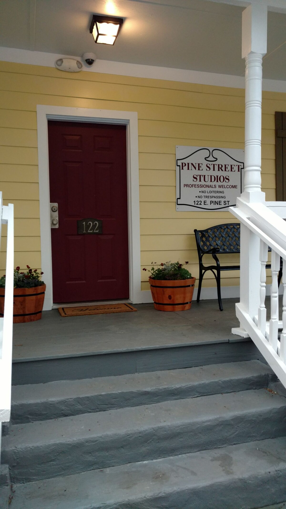 Pine Street Studios 7 Private Entrance