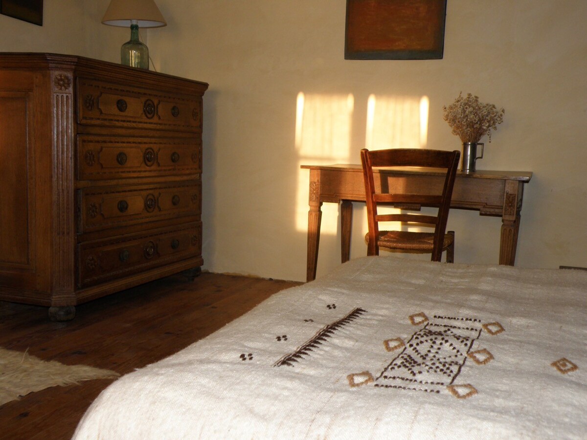 2 chambres  dans une maison du Quercy