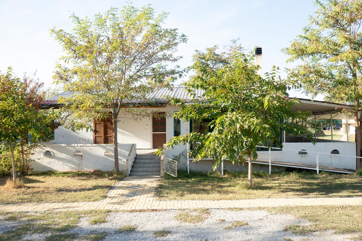 Ferienhaus Alkyona Beach direkt am Sandstrand