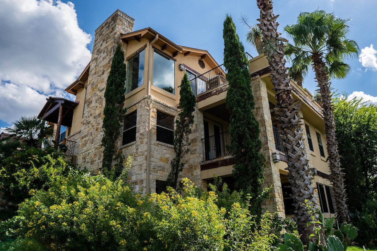 Three Stories of Panoramic Lake Travis Views