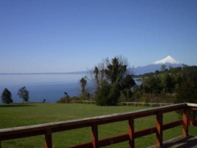 Casa de Carmen junto al lago y mirando volcanes
