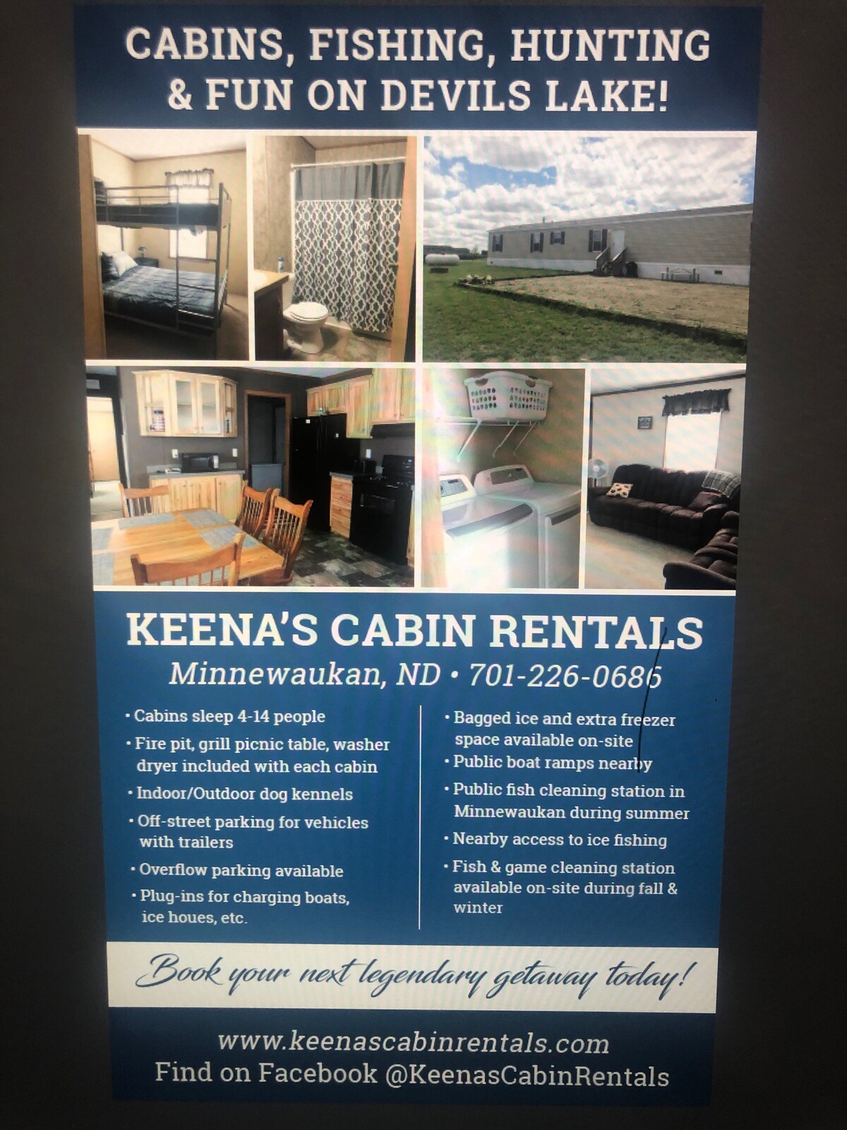 Keena's Cabin Rentals 4 bedroom 2 bath