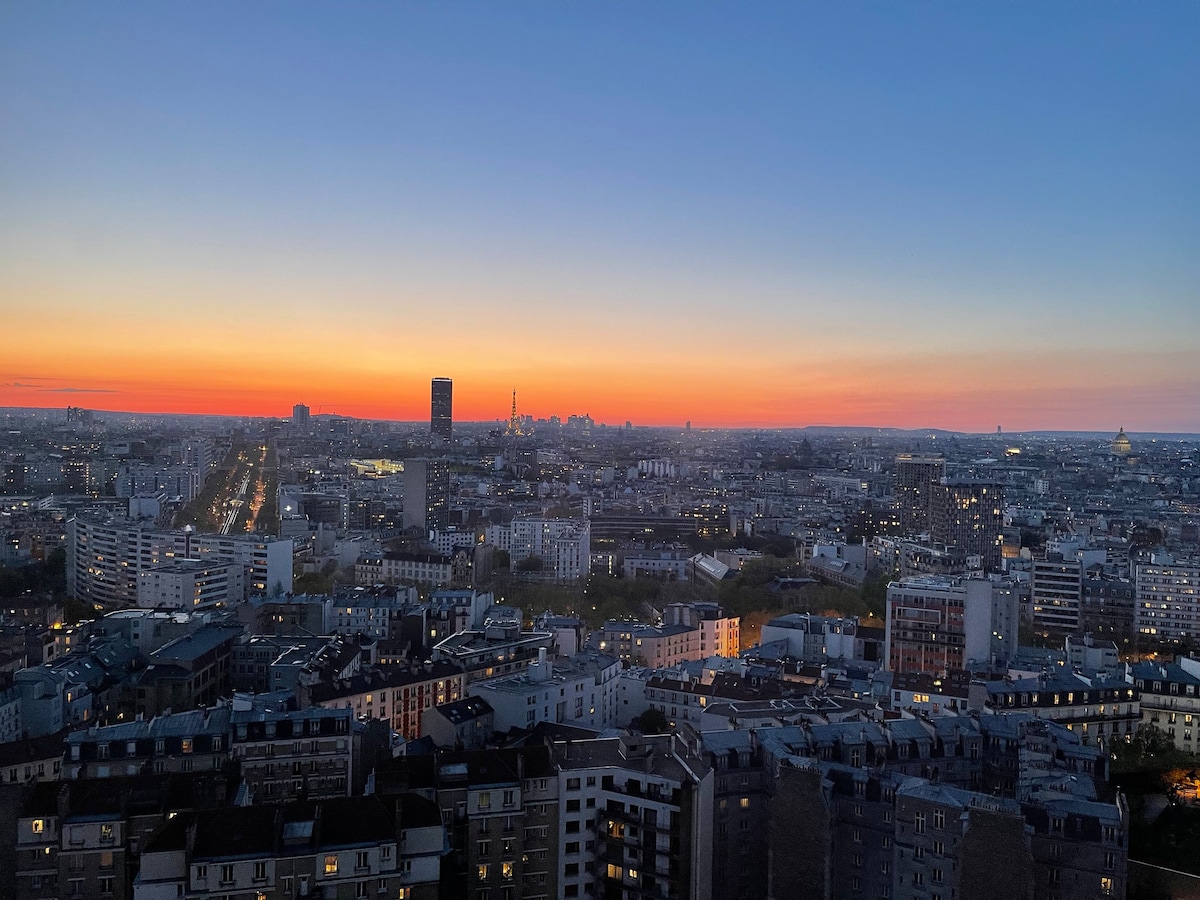 装修公寓，欣赏迷人的巴黎风光