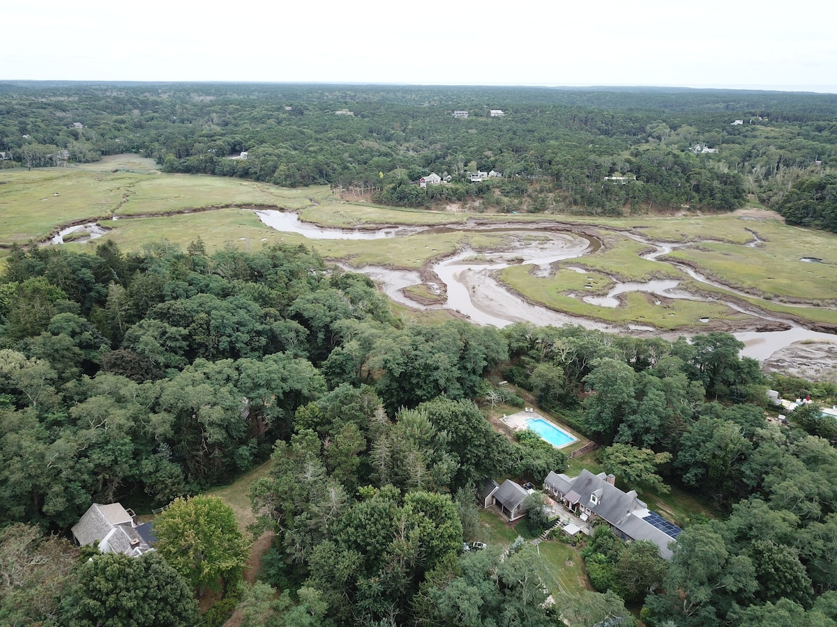 Eco-chic Sanctuary w/ River Access & Private Pool