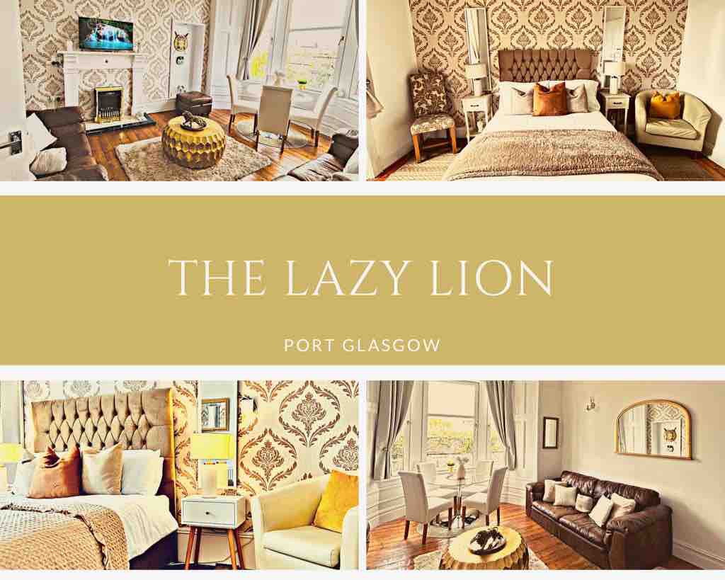 The Lazy Lion-Spacious 2 Bed Apt