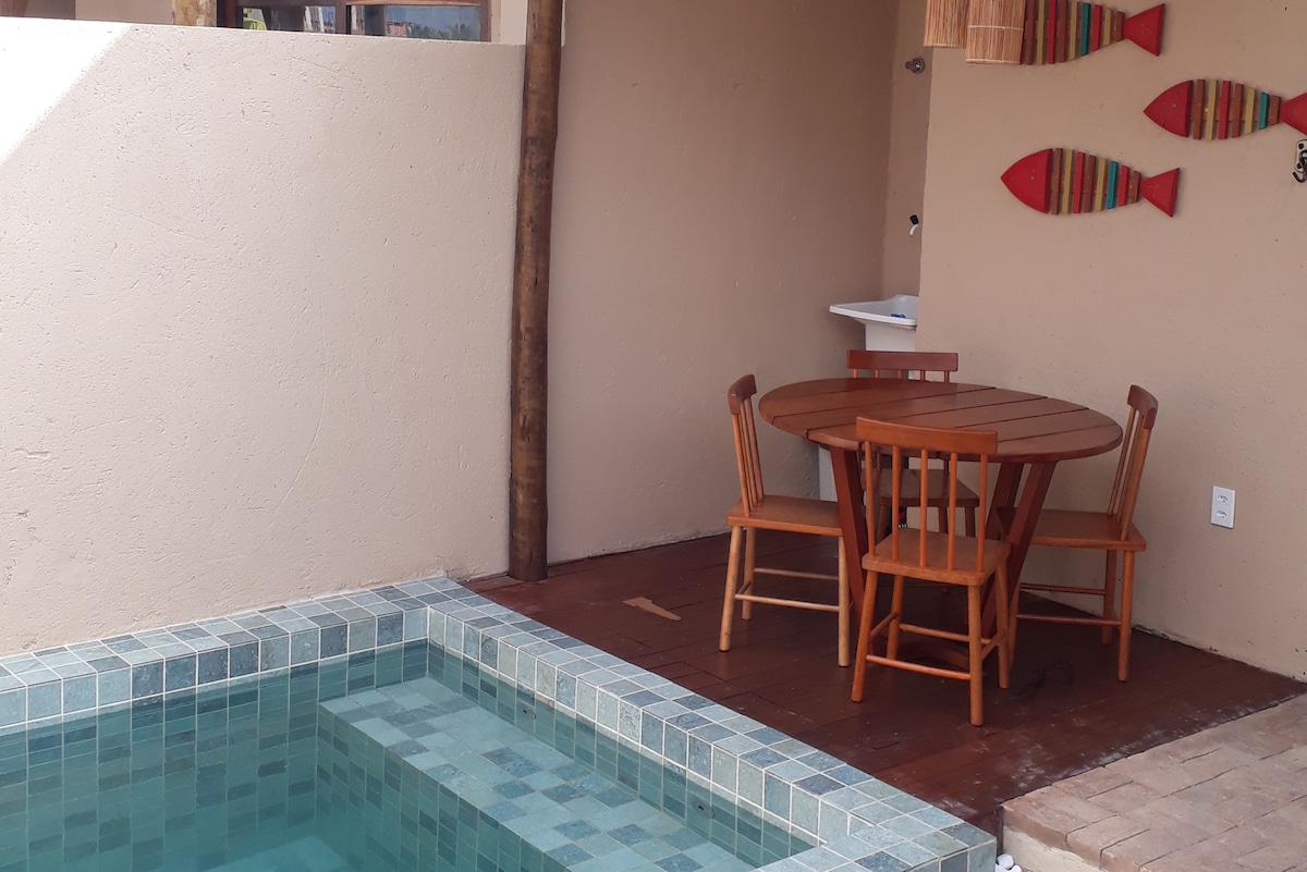 Casa Akamu - com piscina privativa próximo à praia