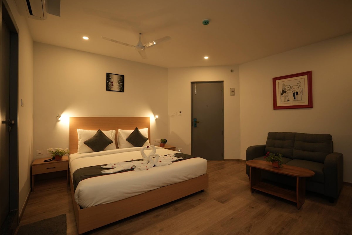 Trendy stay and comfortable room