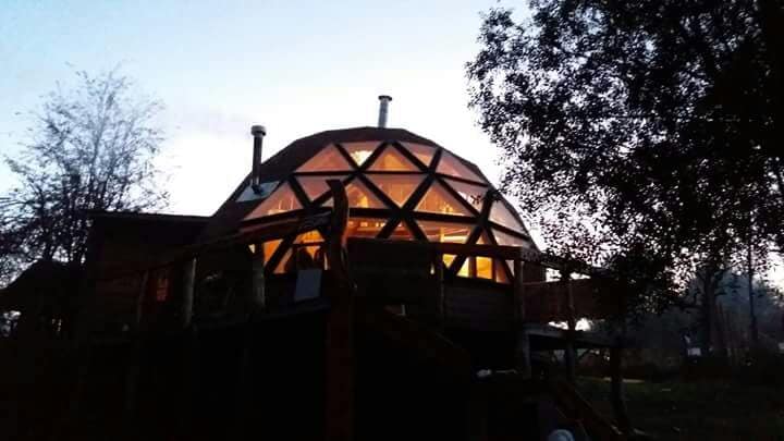 Cabaña Domo Bosque, Termas de Chillán, Recinto.