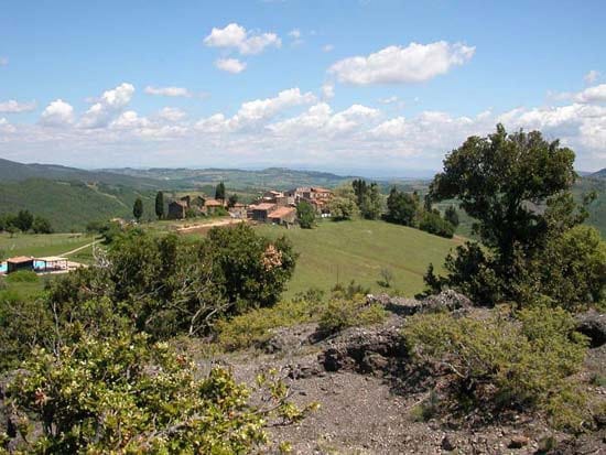 Tuscany countryside Borgo Cerbaiola