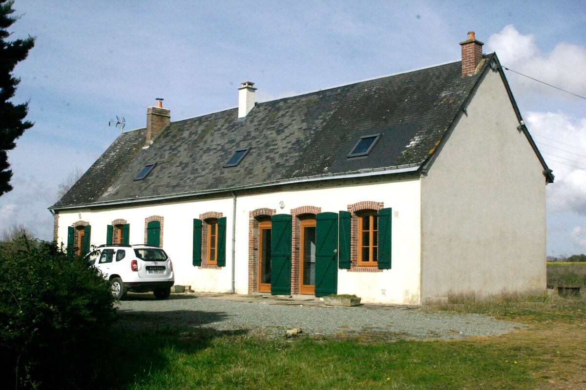 Perche和Vallée du Loir之间的大房子