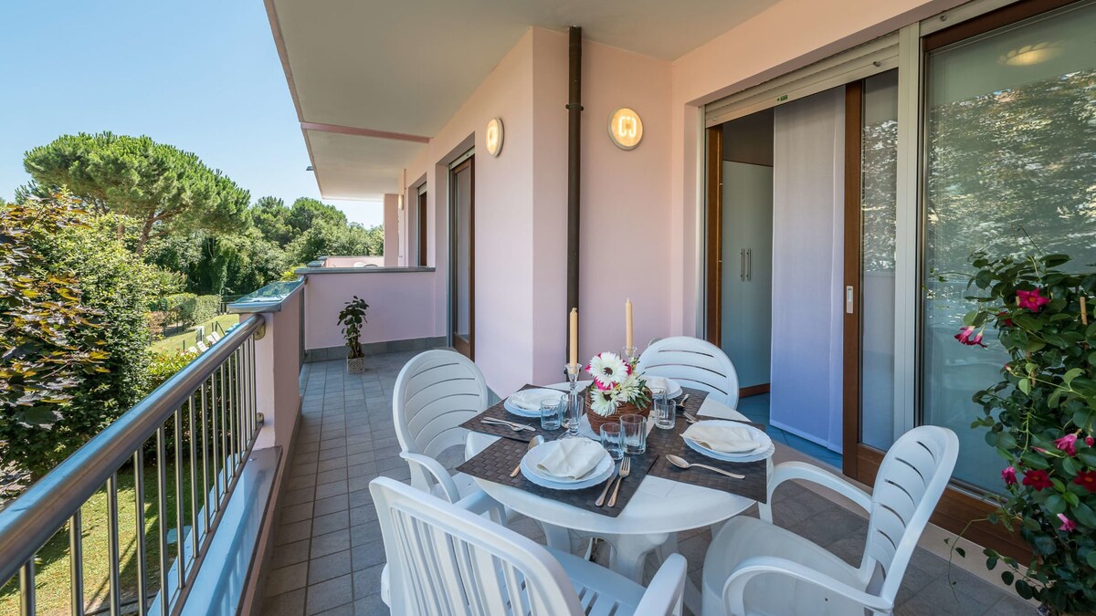 Airone Bianco - one-bedroom apartment with balcony