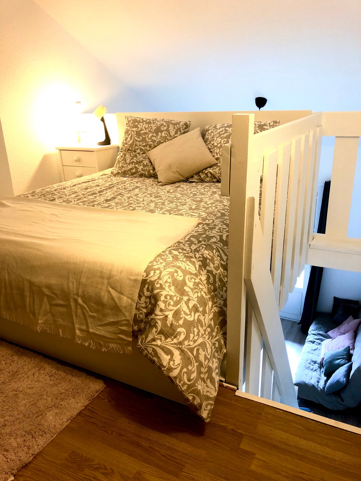 舒适公寓， 30平方米/5张床，经过翻新