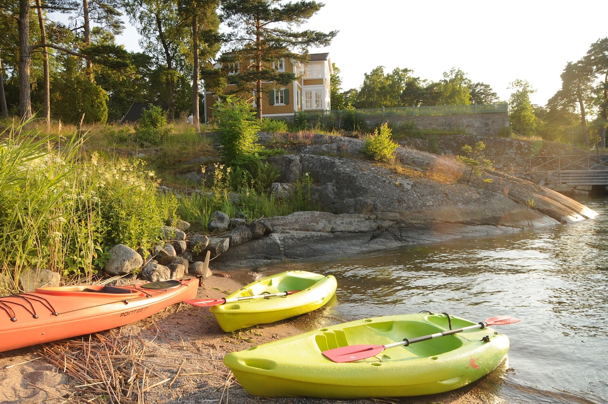 斯德哥尔摩群岛海滨别墅