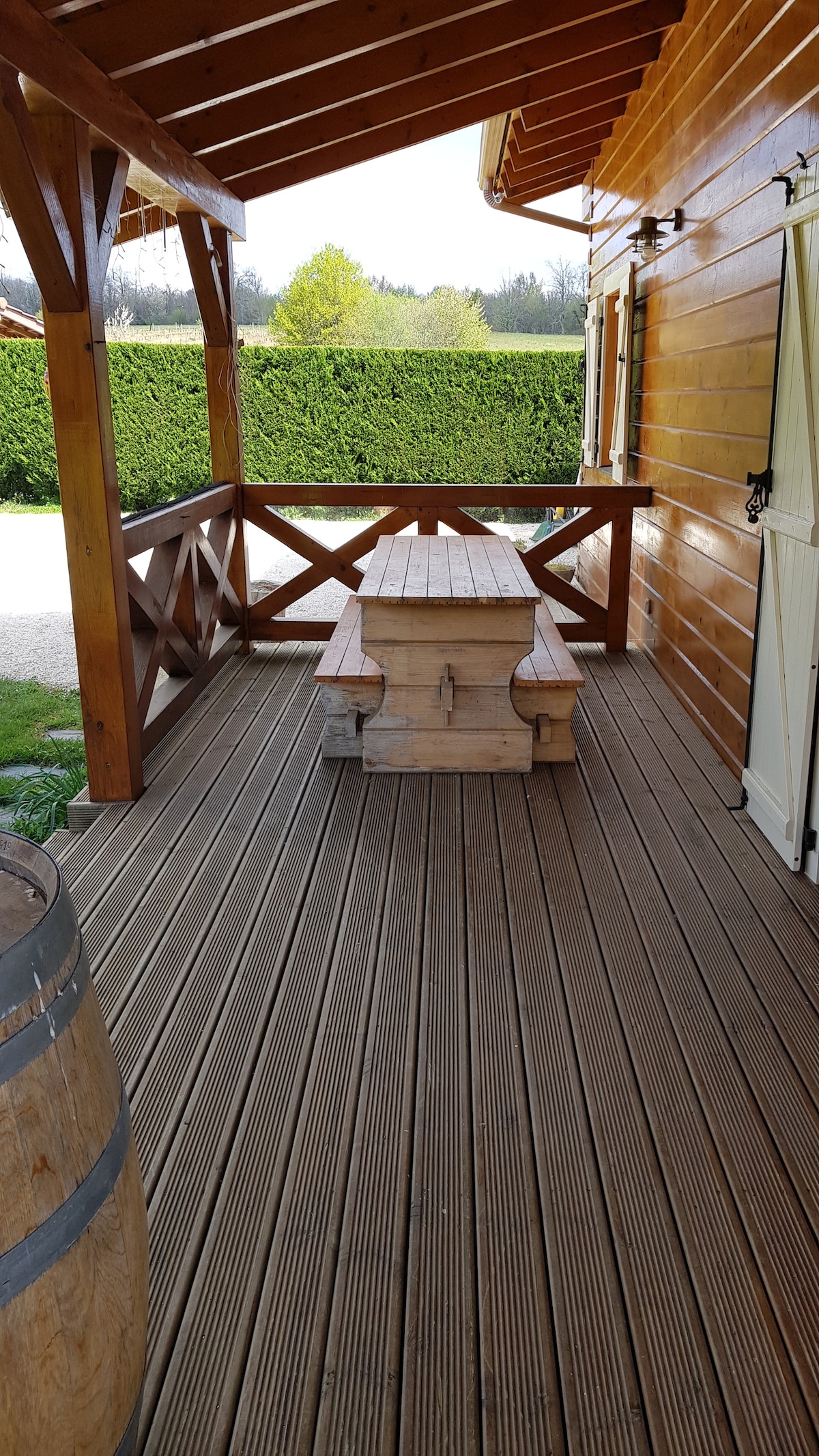 MAISON BOIS MASSIF Bien être en Périgord