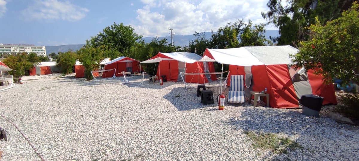 Our Seaside Tent City