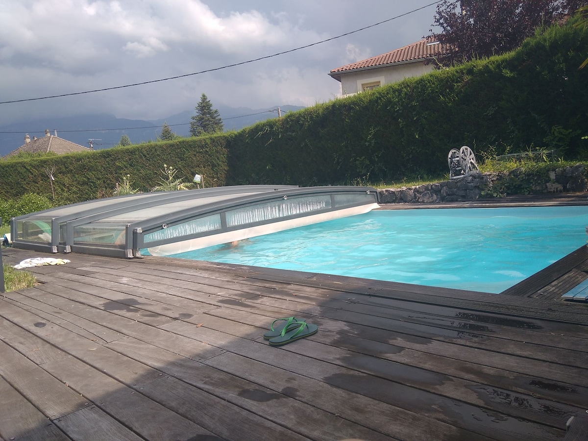 maison/piscine en Chartreuse