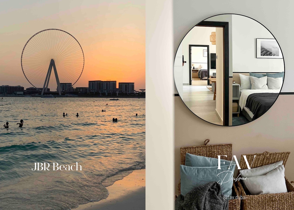 JBR Beach/Marina • Pool&SeaView • FAV 2-bedroom