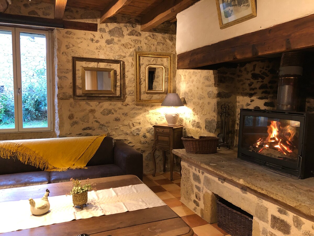 Maison à la campagne dans une ancienne ferme