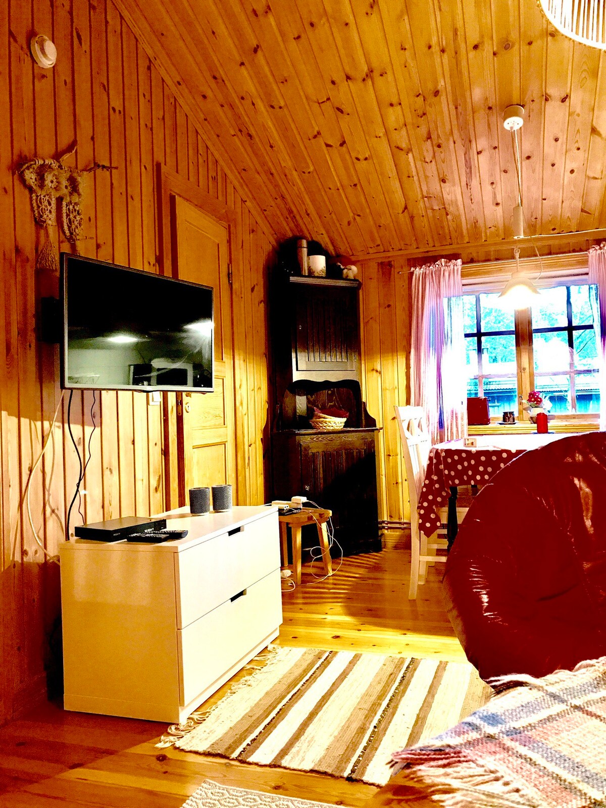 Lindvallen的舒适乡村小屋，出租Wi-Fi 4张床